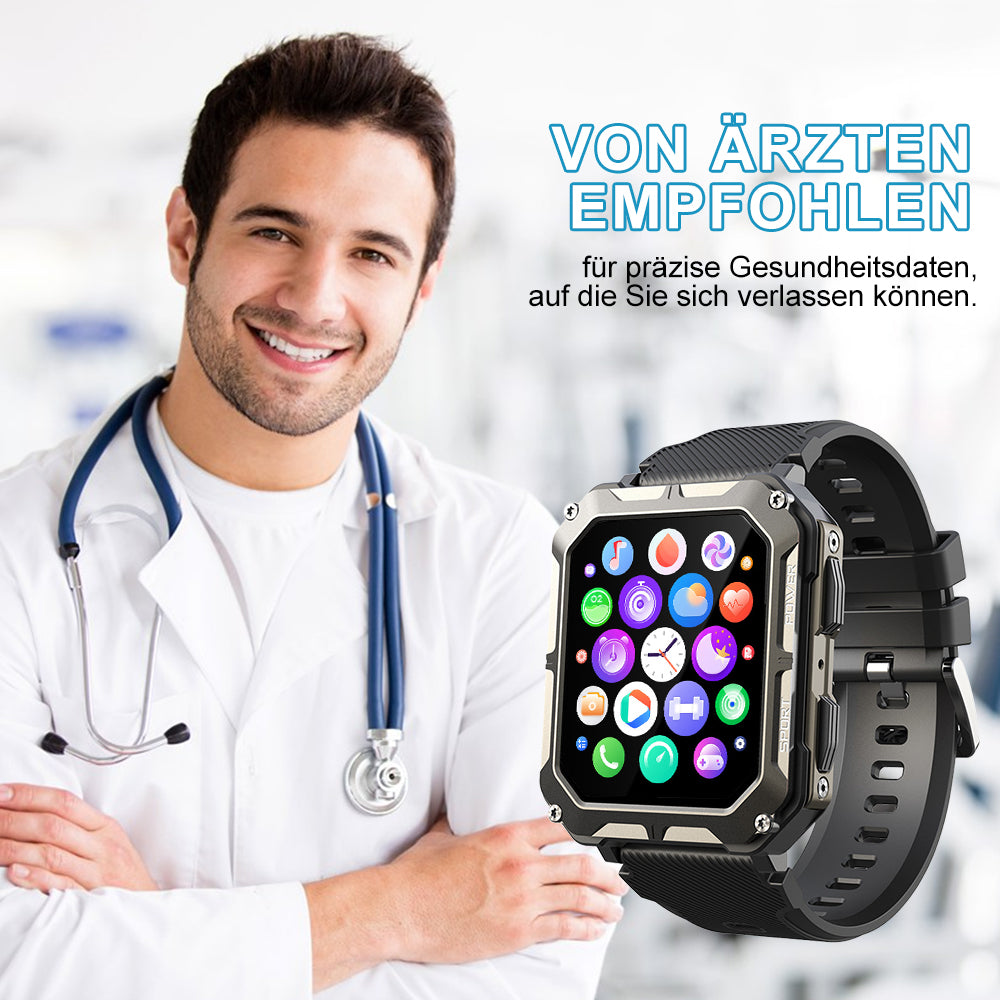 HealthForce - Die Unzerstörbare Zertifizierte Militär-Gesundheitsuhr