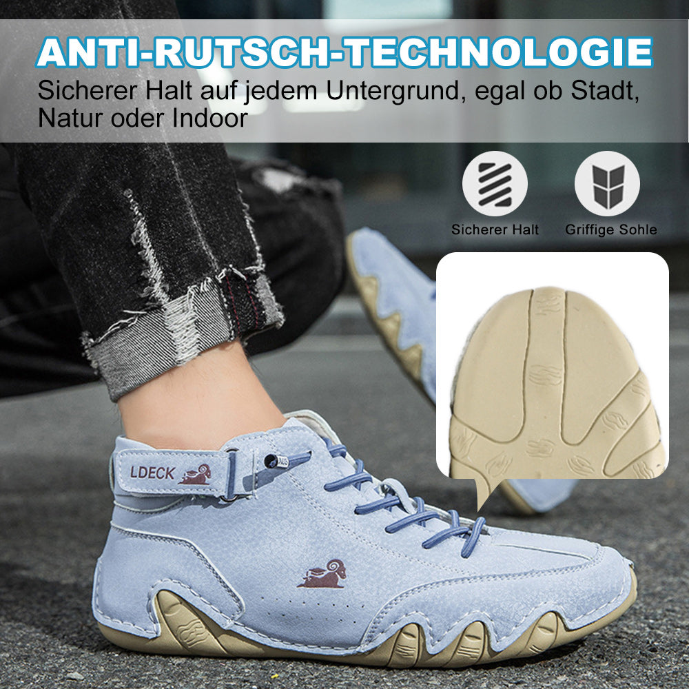 OrthoFlex - Ergonomische, Wasserdichte, Schmerzlindernde Leder-Barfußschuhe