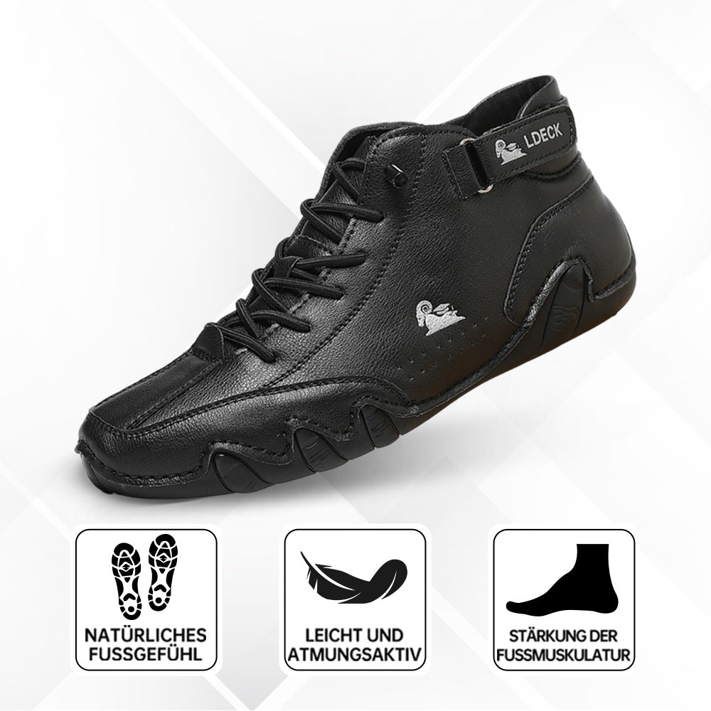 OrthoFlex - Ergonomische, Wasserdichte, Schmerzlindernde Leder-Barfußschuhe