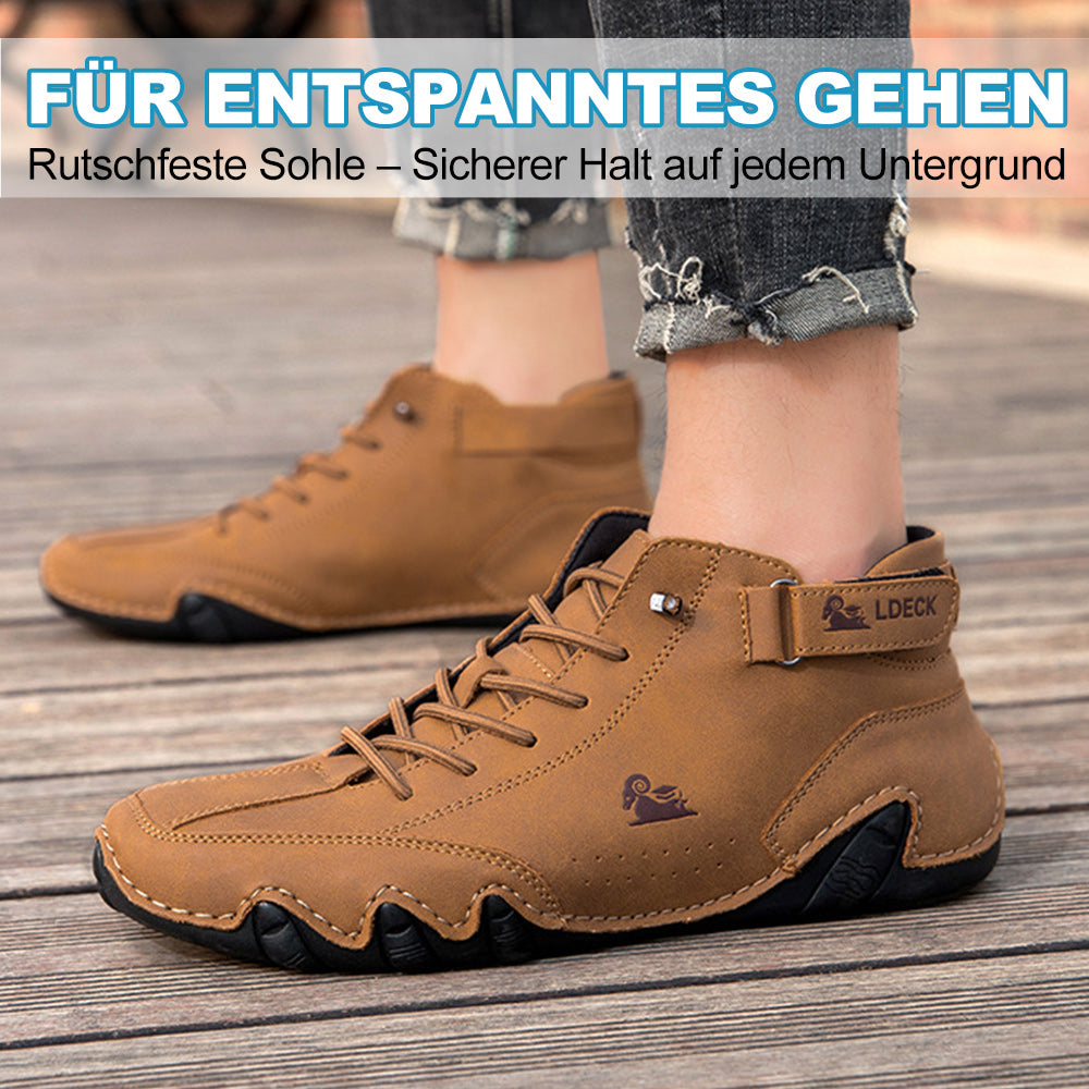 OrthoFlex - Ergonomische, Wasserdichte, Schmerzlindernde Leder-Barfußschuhe