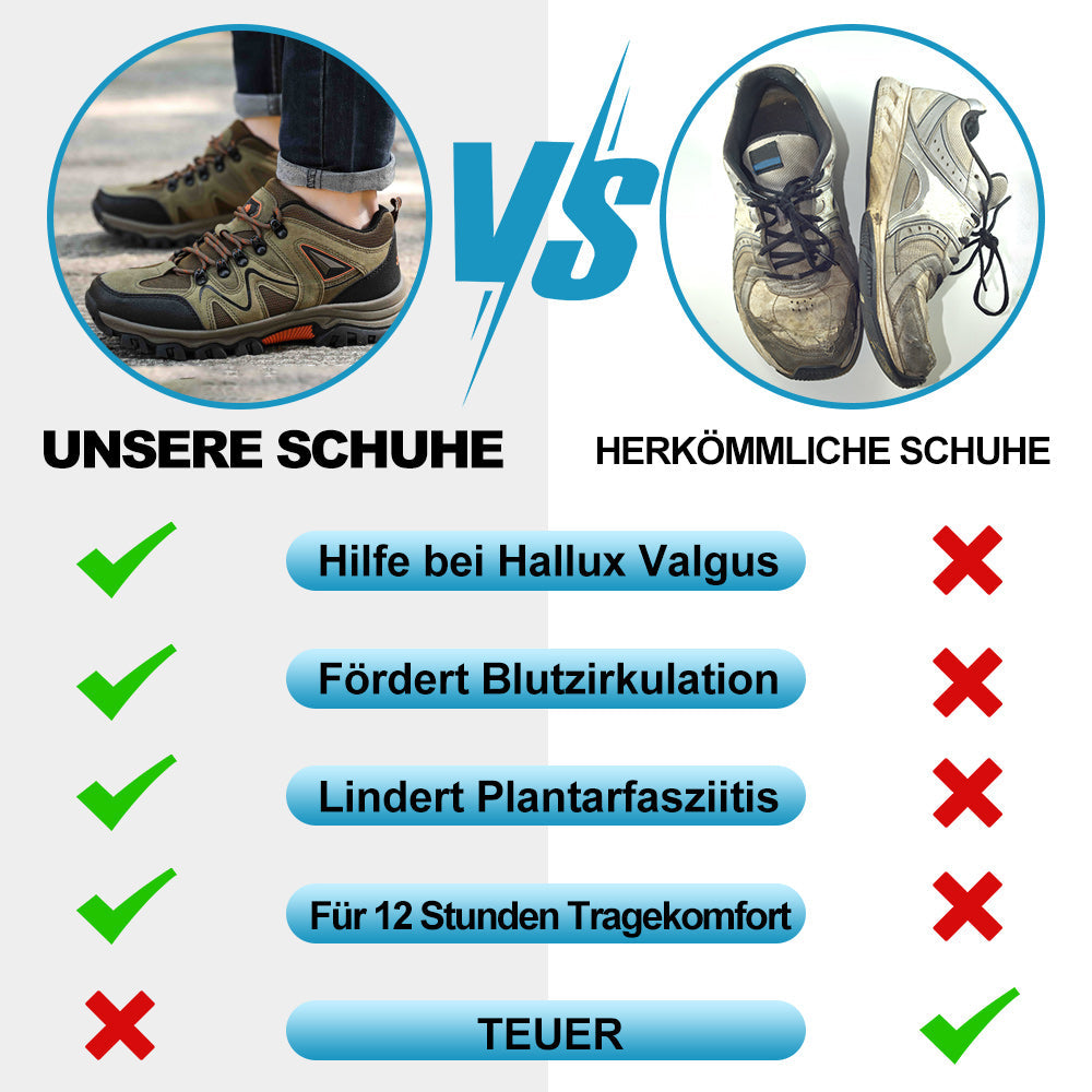 ErgoJump - Rutschfeste Schuhe Für Trekking & Wanderungen