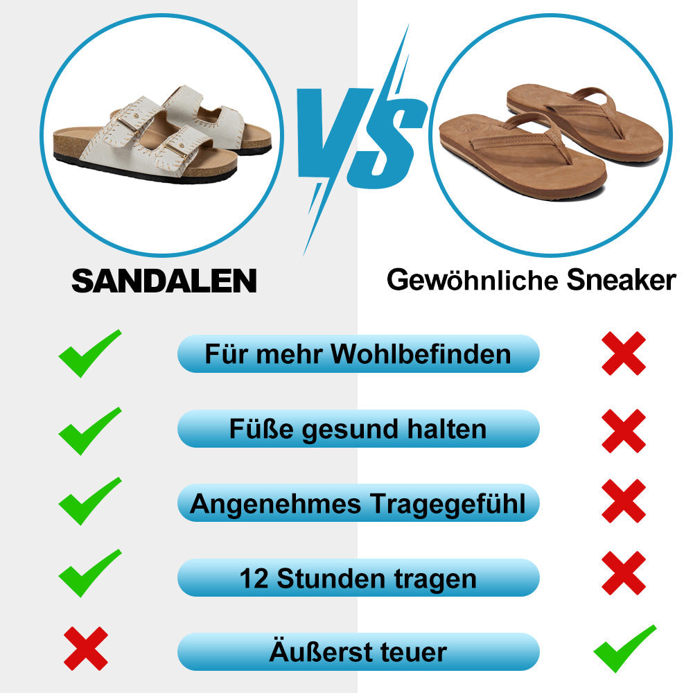 FlowSlipper - Ergonomische, Modische Damensandalen Zur Schmerzlinderung