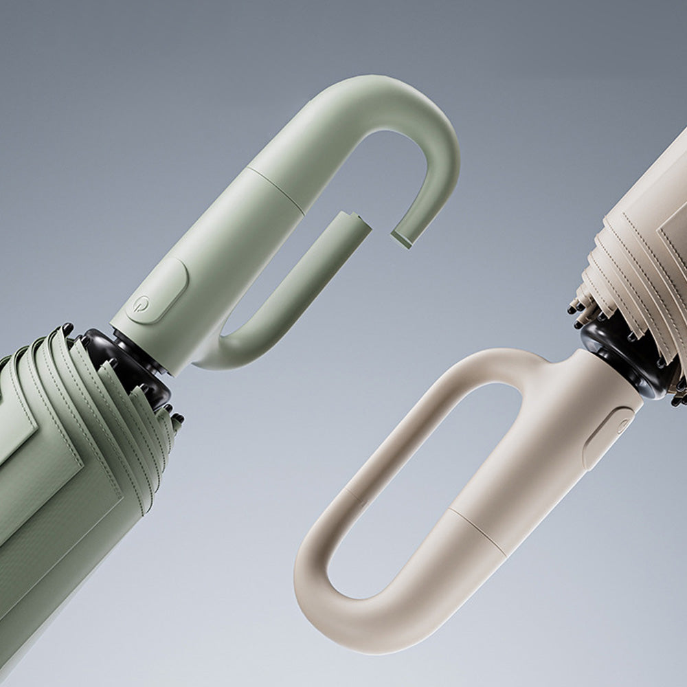 RainShield - Kompakter Reiseschirm Mit Windschutz – Automatisch Öffnen/Schließen & Verstärktes Rahmen