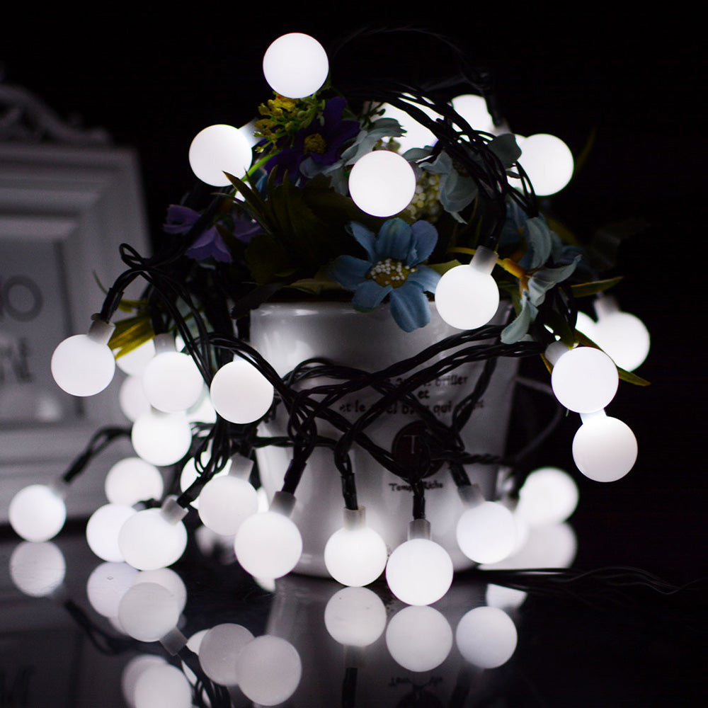 Solare Lichterkette Für Garten & Terrasse – Kabellos & Wetterfest