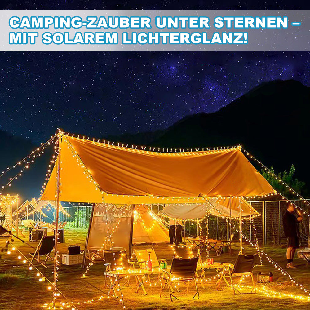 Solare Lichterkette Für Garten & Terrasse – Kabellos & Wetterfest