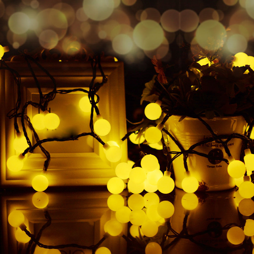 Solare Lichterkette Für Garten & Terrasse – Kabellos & Wetterfest