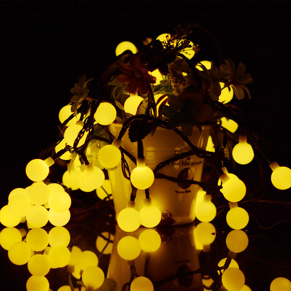 Solare Lichterkette Für Garten & Terrasse – Kabellos & Wetterfest