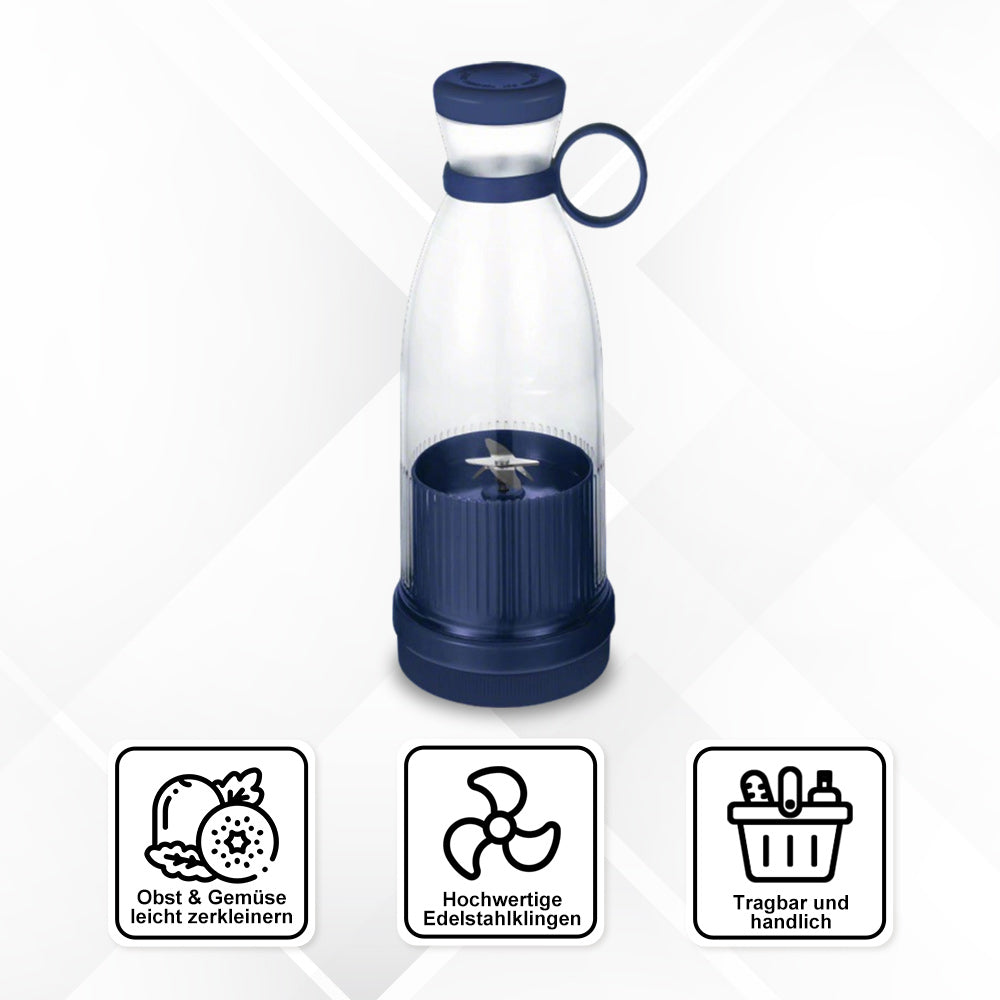 Tragbarer Entsafter – Kompakter Saft- und Smoothie-Mixer mit USB-Ladefunktion