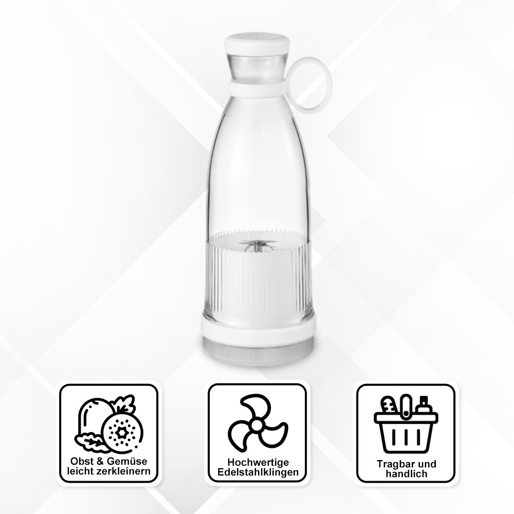 Tragbarer Entsafter – Kompakter Saft- und Smoothie-Mixer mit USB-Ladefunktion