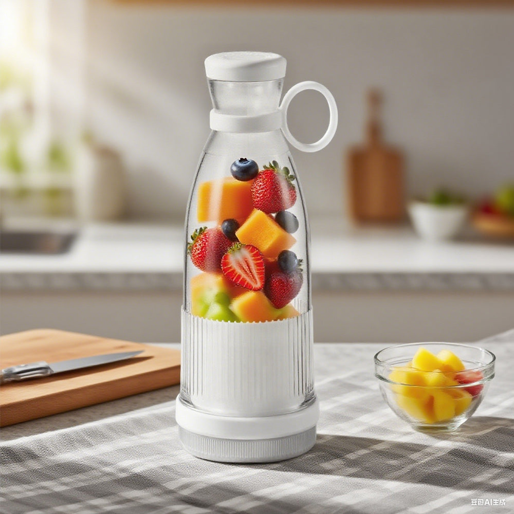 Tragbarer Entsafter – Kompakter Saft- und Smoothie-Mixer mit USB-Ladefunktion