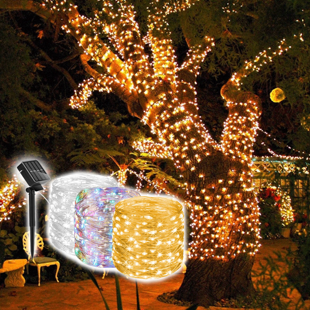 Öko-Lichterkette: Sonnenbetrieben & Absolut Wettertauglich