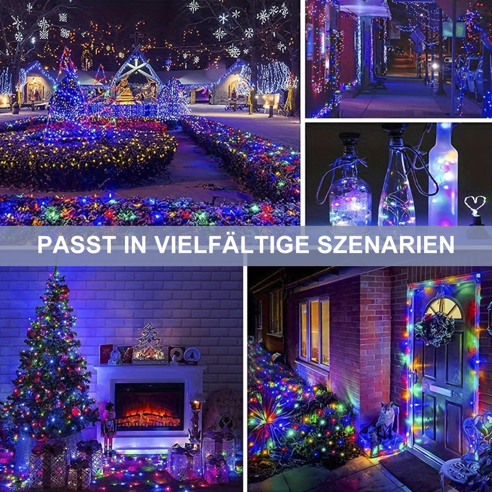 Öko-Lichterkette: Sonnenbetrieben & Absolut Wettertauglich