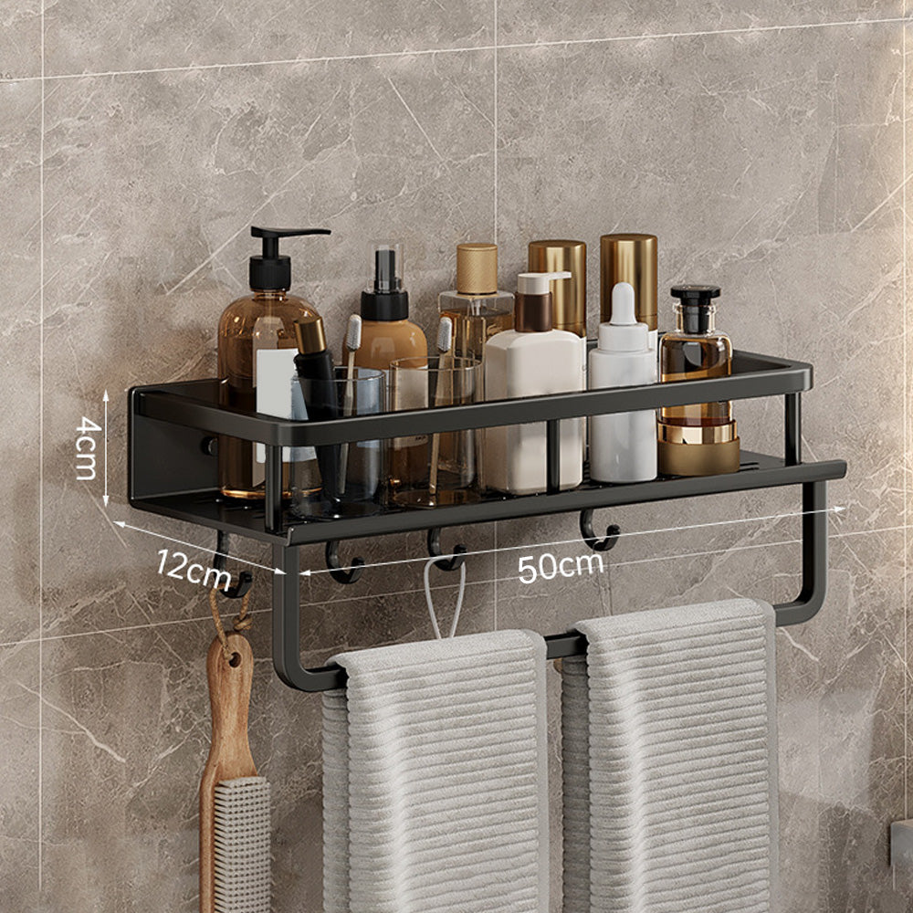 Zeitgemässes Regal In Grau/Schwarz – Perfekt Für Küche & Bad