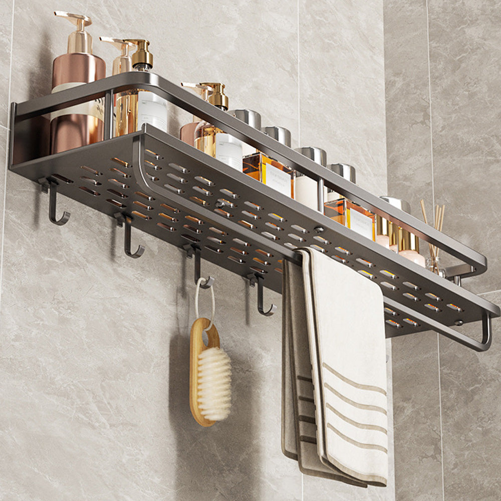 Zeitgemässes Regal In Grau/Schwarz – Perfekt Für Küche & Bad