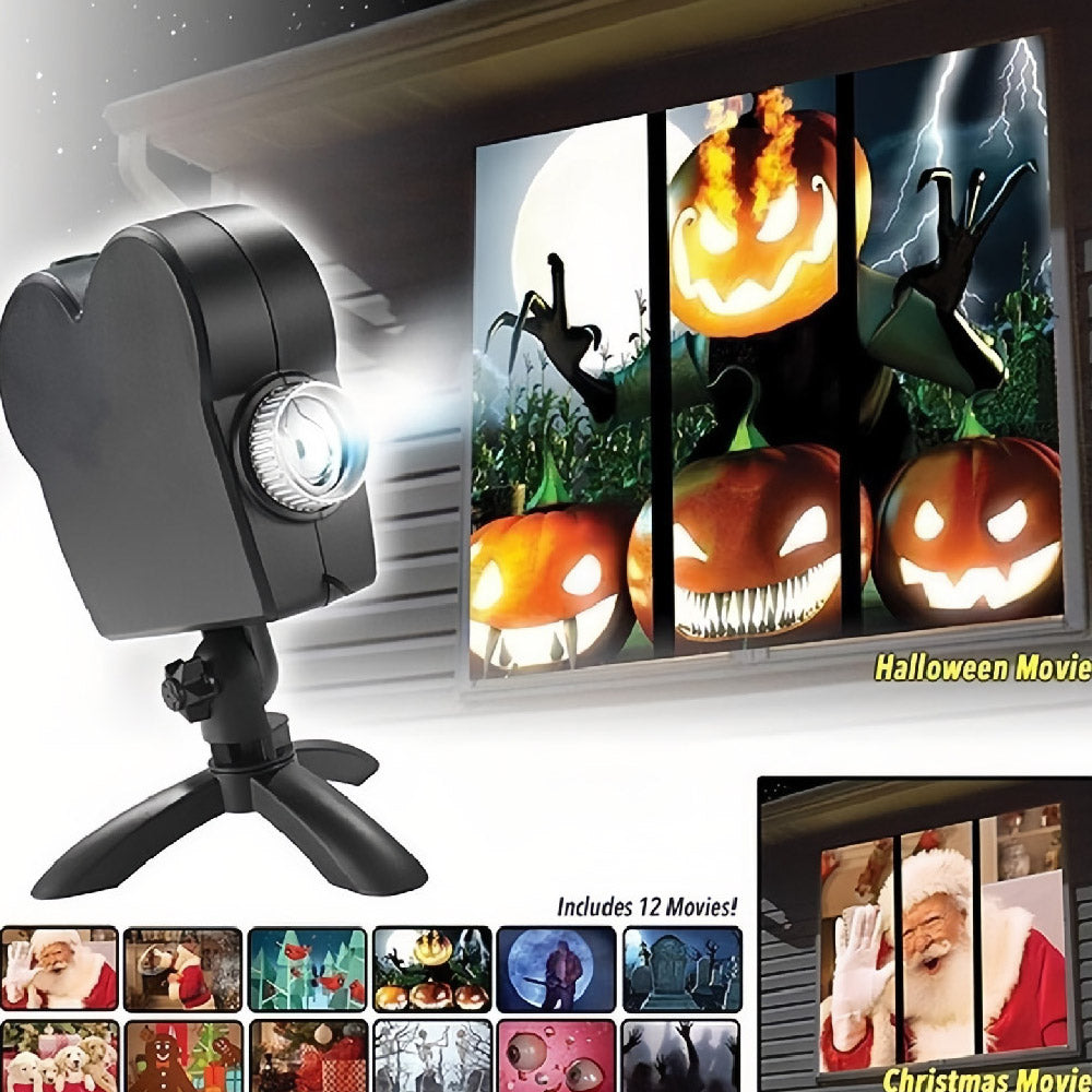 HorrorLight - Schwebende Halloween-Phantome – Holografisch Projiziert