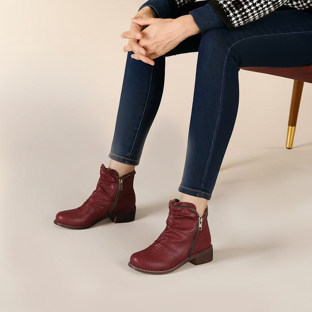 ErgoLeder - Schmerzlindernder Ergonomischer Komfort-Stiefel