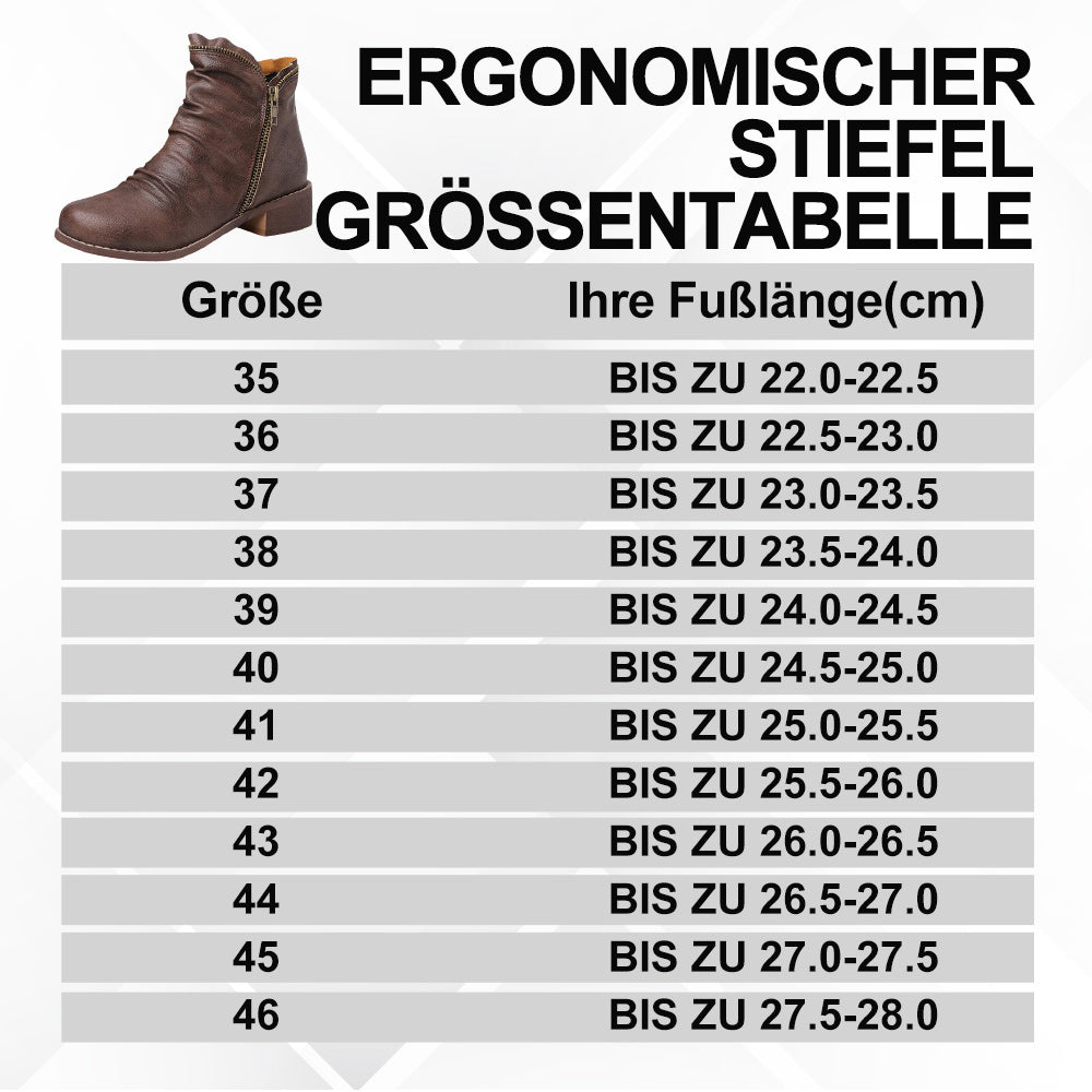 ErgoLeder - Schmerzlindernder Ergonomischer Komfort-Stiefel