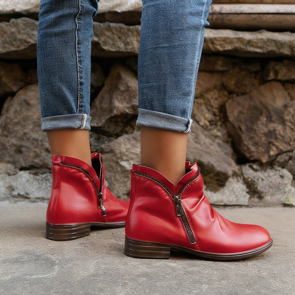 ErgoLeder - Schmerzlindernder Ergonomischer Komfort-Stiefel