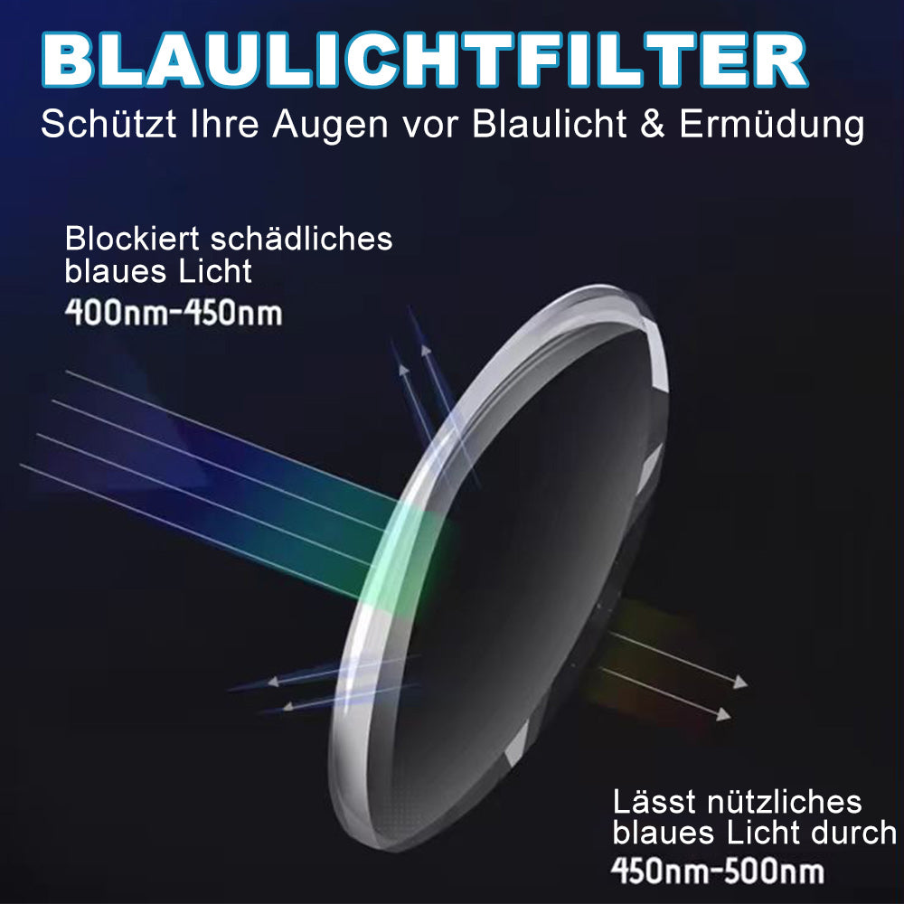 【+1.00 bis +4.00 intelligenter Zoom】Automatisch anpassende Weitsichtbrille - Kein Sehtest erforderlich