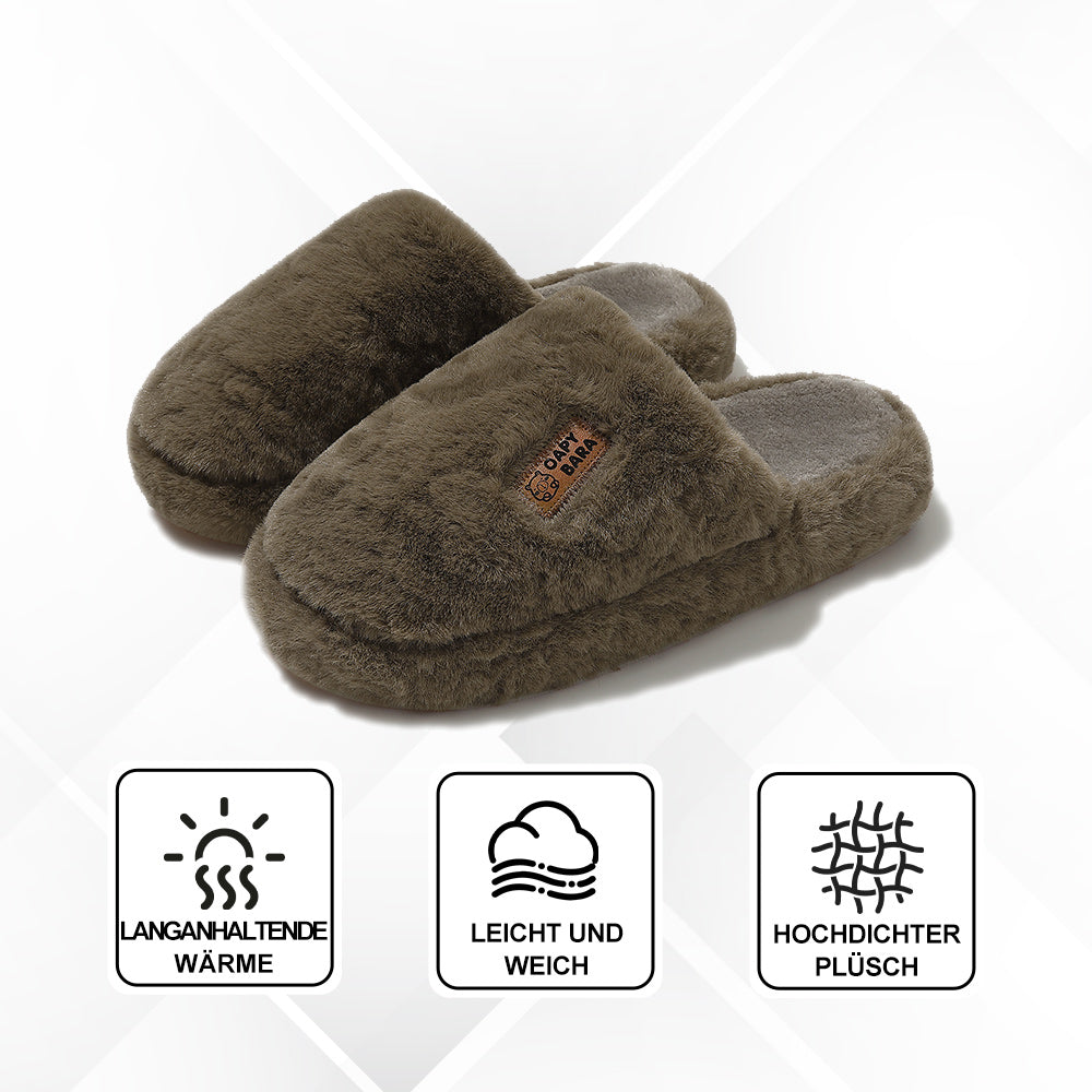 WarmFluffy – Ultraweiche Plüsch-Hausschuhe Mit Rutschfester Sohle