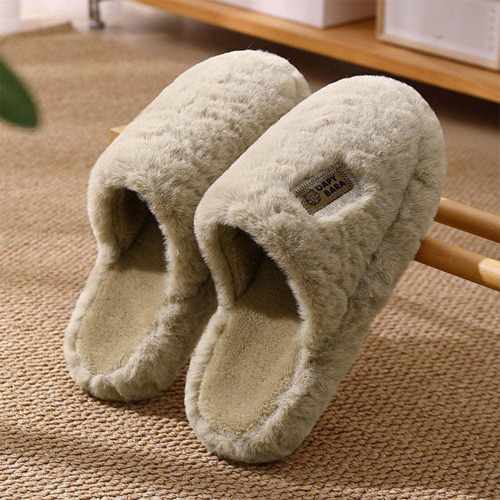 WarmFluffy – Ultraweiche Plüsch-Hausschuhe Mit Rutschfester Sohle