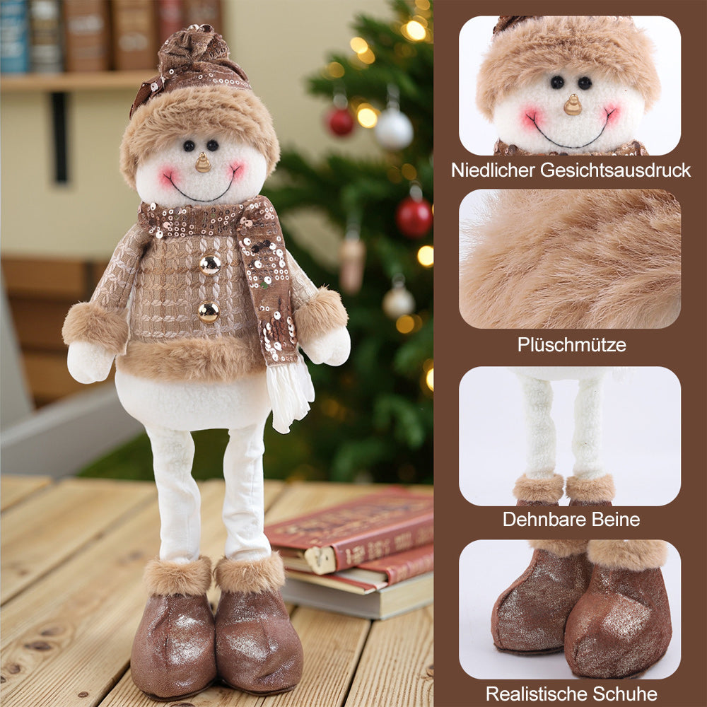 SantaJoy - Weihnachtliches Stretch-Spielzeug – Ideal als Geschenk & Dekoration