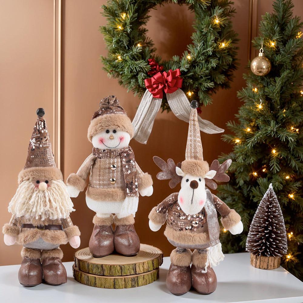 SantaJoy - Weihnachtliches Stretch-Spielzeug – Ideal als Geschenk & Dekoration