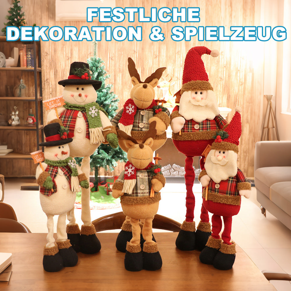 SantaJoy - Weihnachtliches Stretch-Spielzeug – Ideal als Geschenk & Dekoration