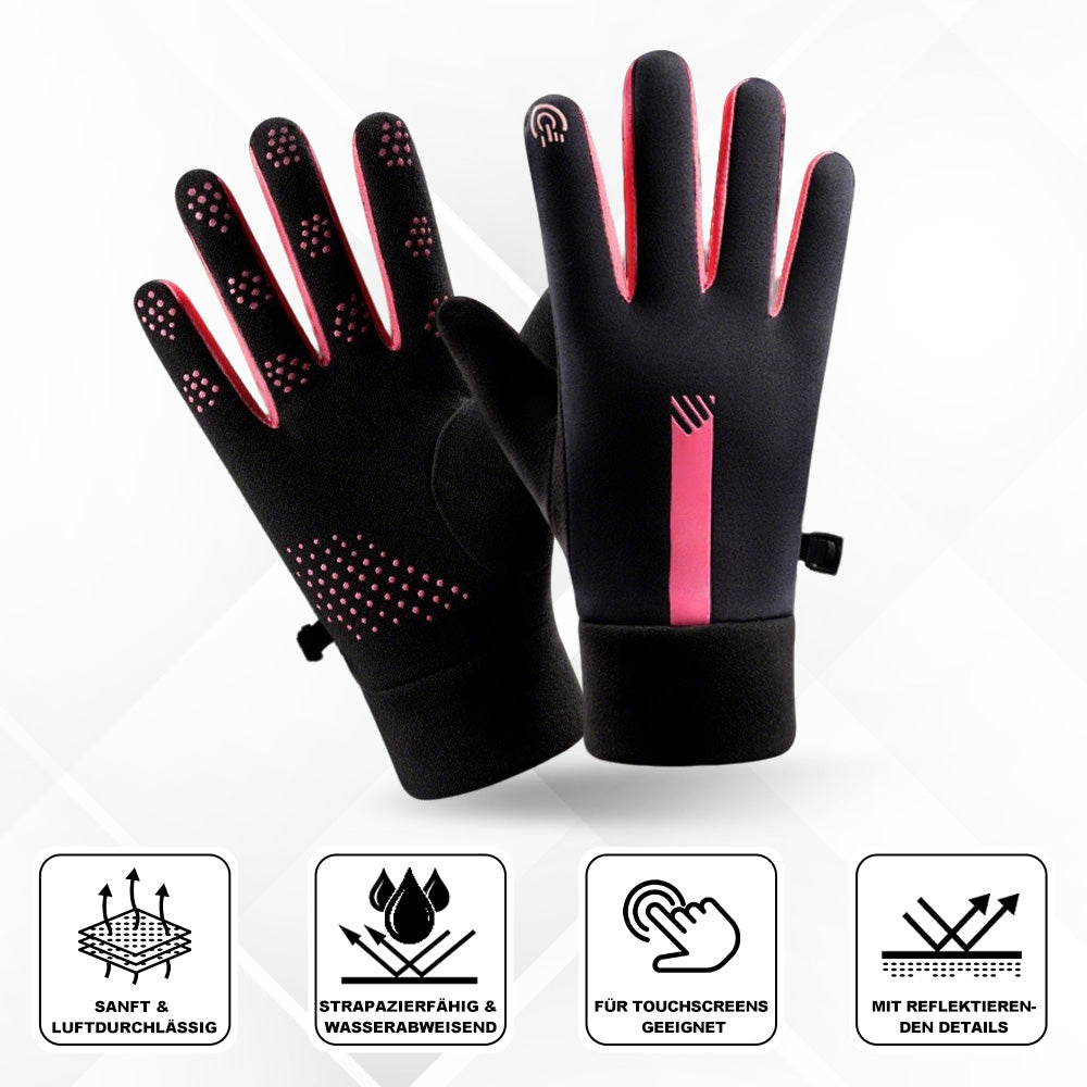 FrostWarm - Extrem Rutschfester, Reflektierender & Winterfester Thermohandschuh