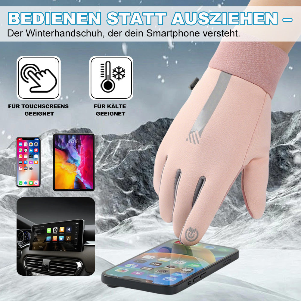 FrostWarm - Extrem Rutschfester, Reflektierender & Winterfester Thermohandschuh