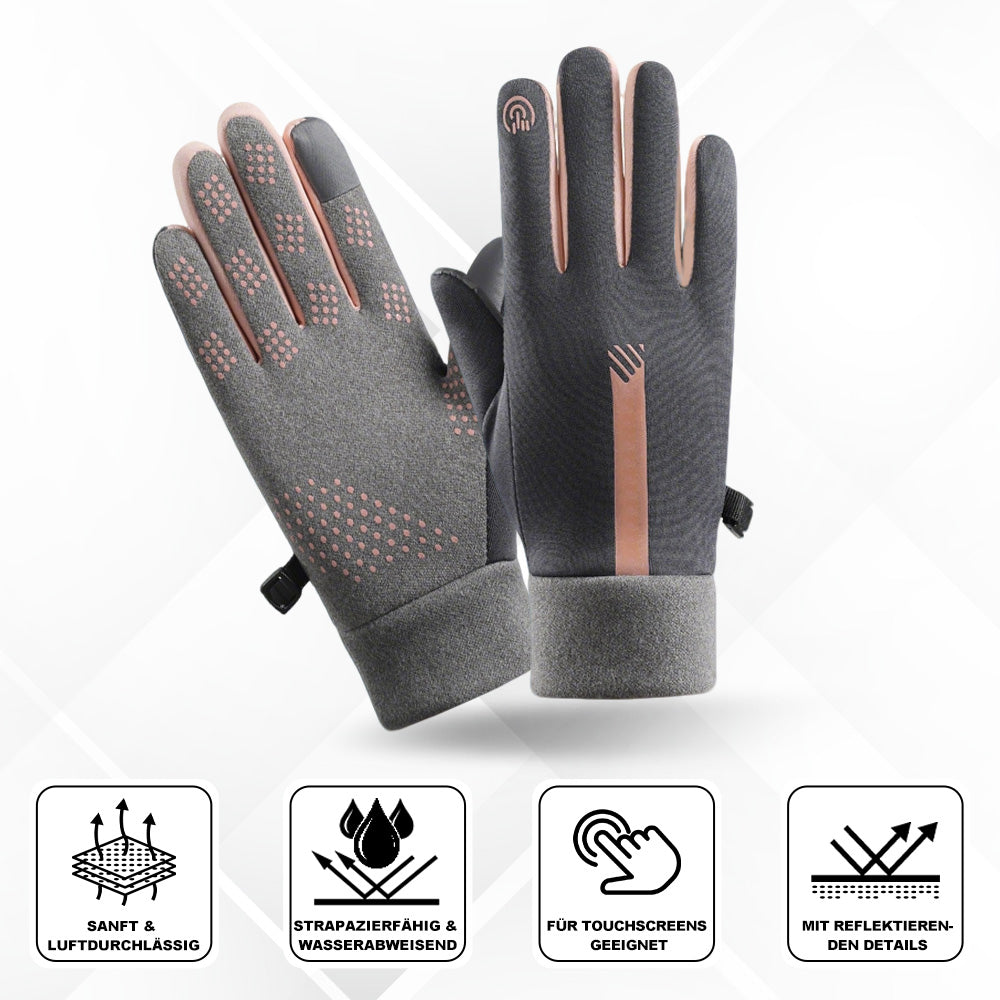 FrostWarm - Extrem Rutschfester, Reflektierender & Winterfester Thermohandschuh