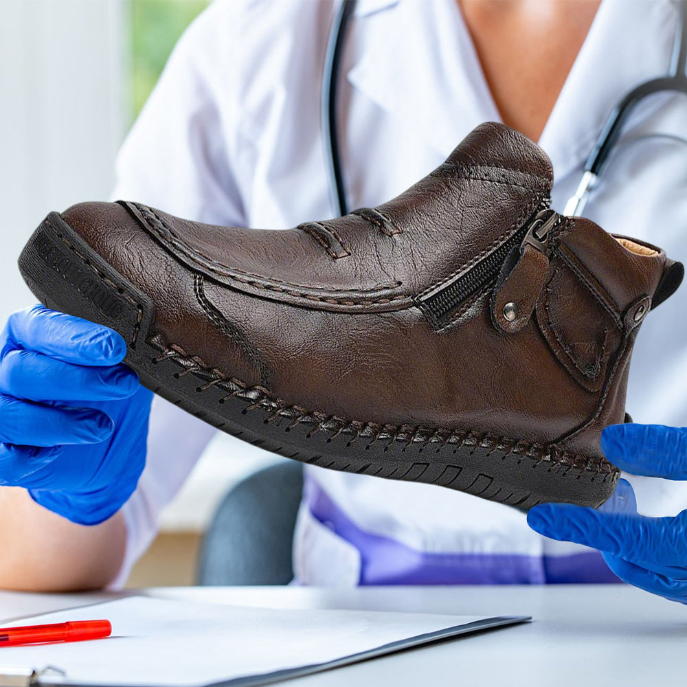 VitaFit Komfort - Ergonomische Lederschuhe – Komfortabel, Schmerzlindernd & Hochwertig