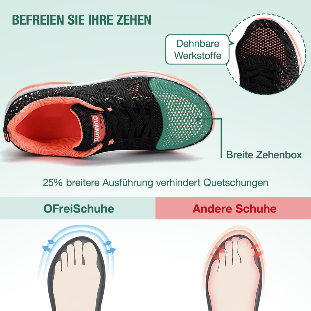 FederGang Orthopädische Schuhe - Koralle
