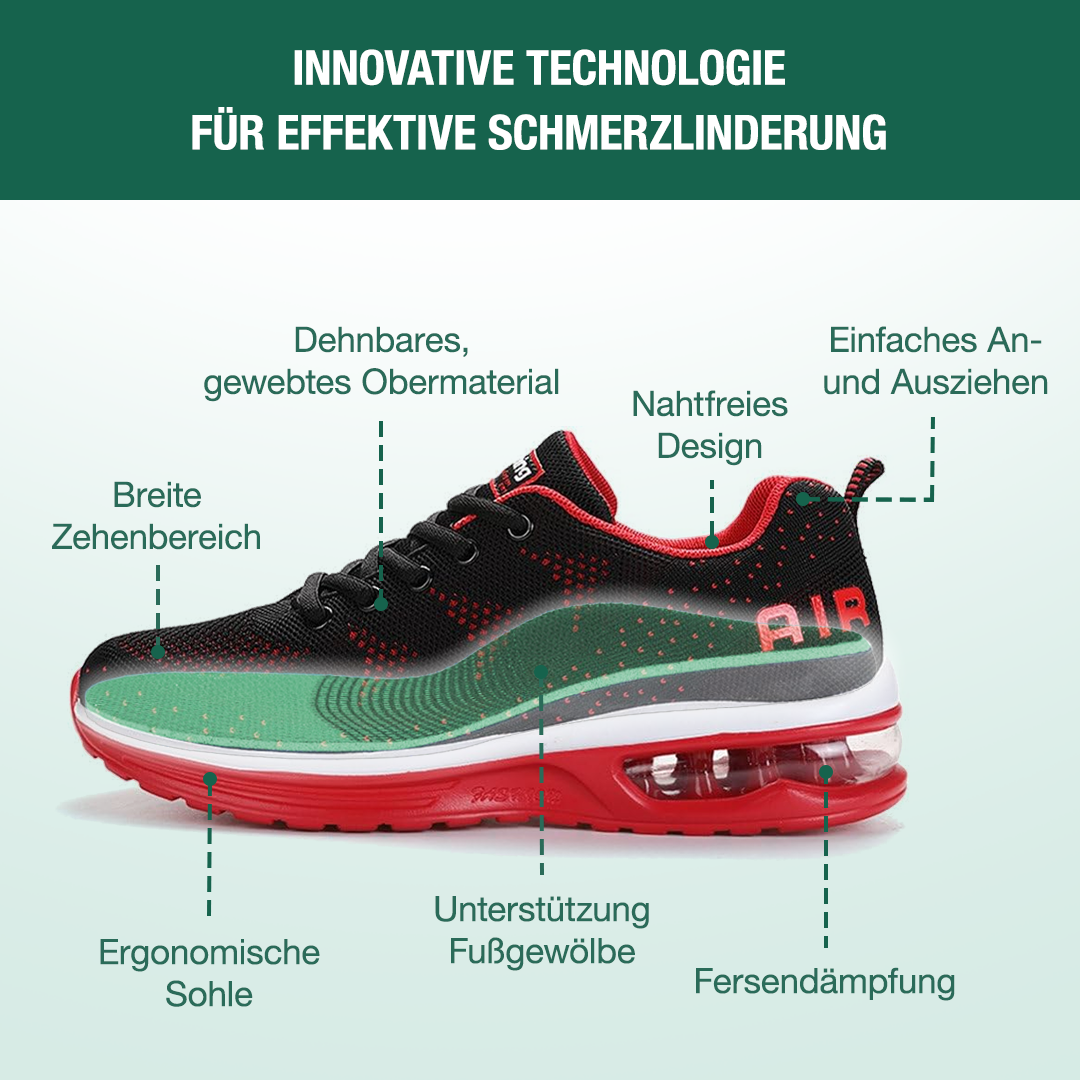 FederGang Orthopädische Schuhe - Rot