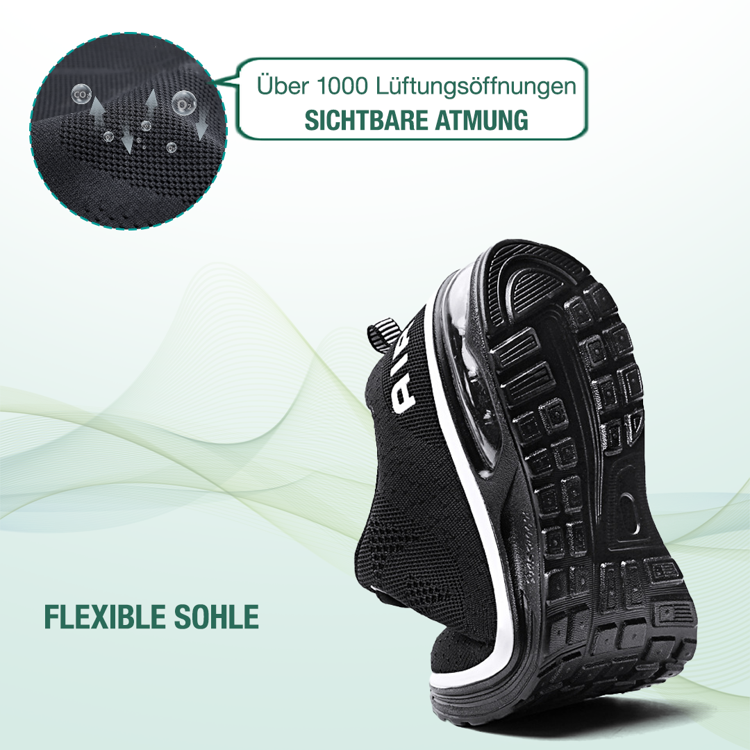 FederGang Orthopädische Schuhe - Schwarz