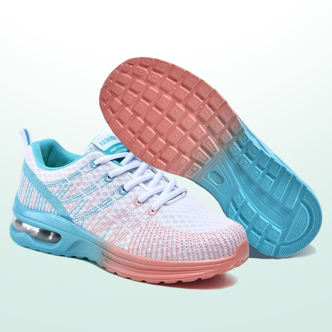 Hildaschritt Orthopädische Schuhe - Blau Koralle