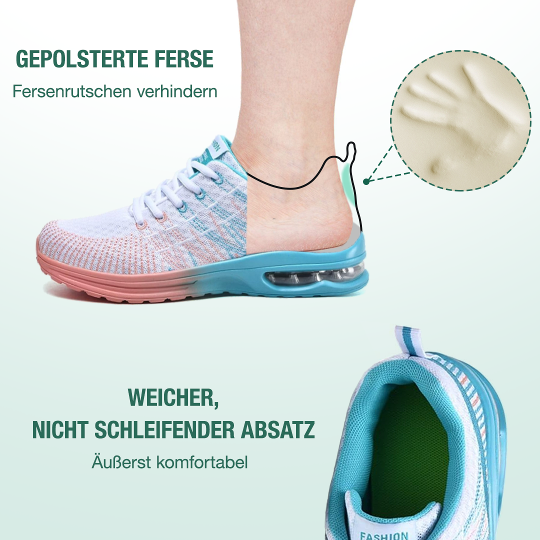 Hildaschritt Orthopädische Schuhe - Blau Koralle