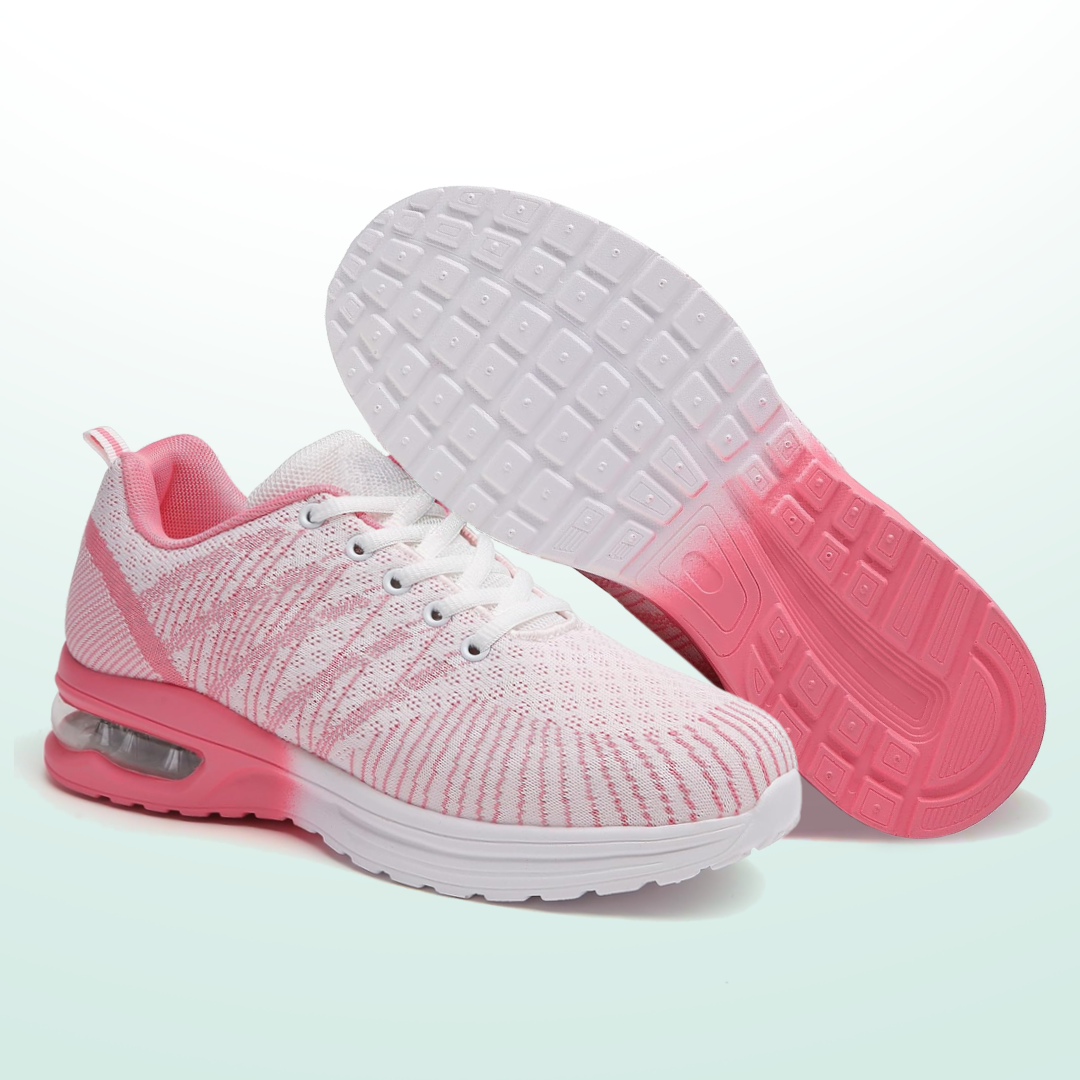 Hildaschritt Orthopädische Schuhe - Rosa Weiß