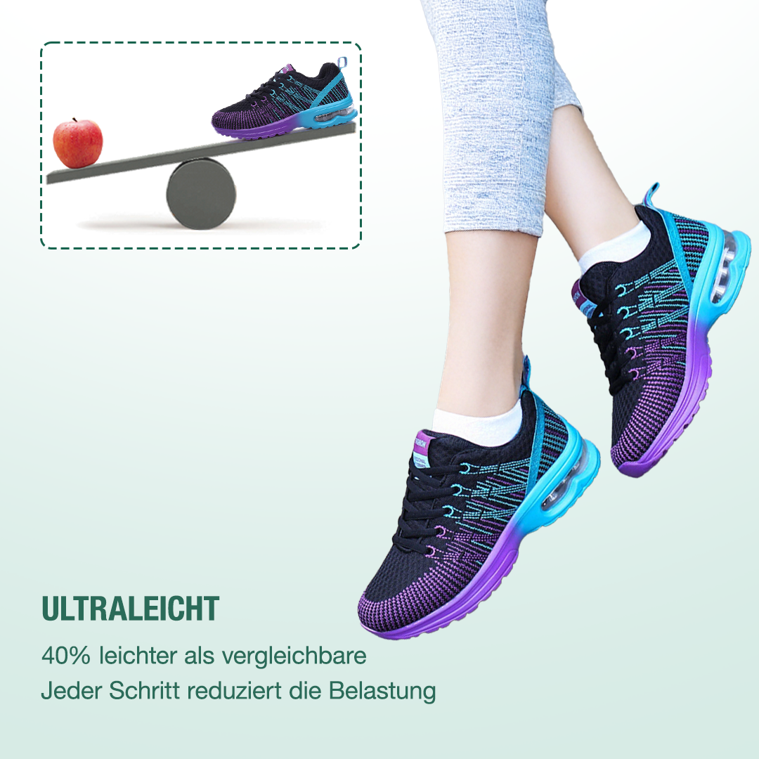 Hildaschritt Orthopädische Schuhe - Schwarz Lila