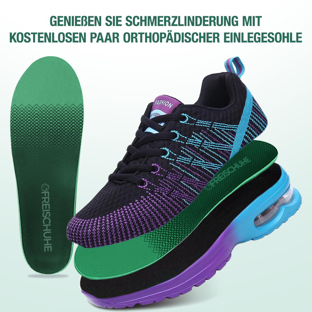 Hildaschritt Orthopädische Schuhe - Schwarz Lila