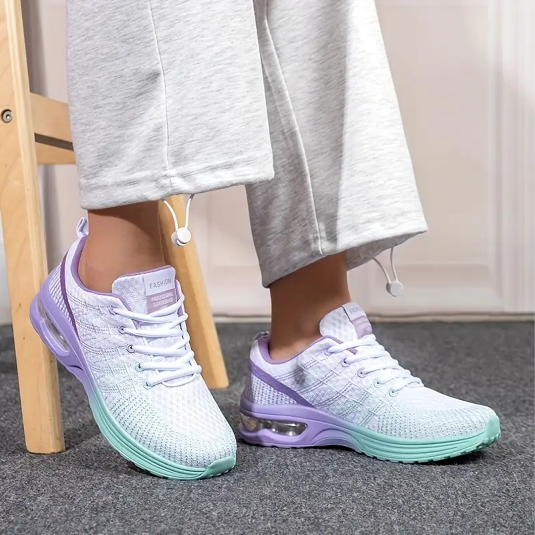 Hildaschritt Orthopädische Schuhe - Violett Türkis