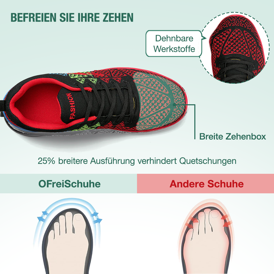 SprintAir Orthopädische Schuhe Mesh