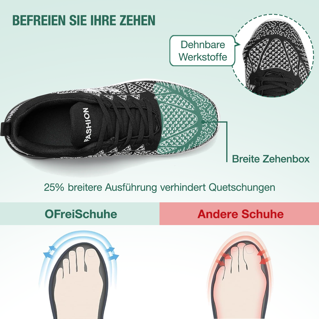 JumpSoft Orthopädische Schuhe - Schwarz