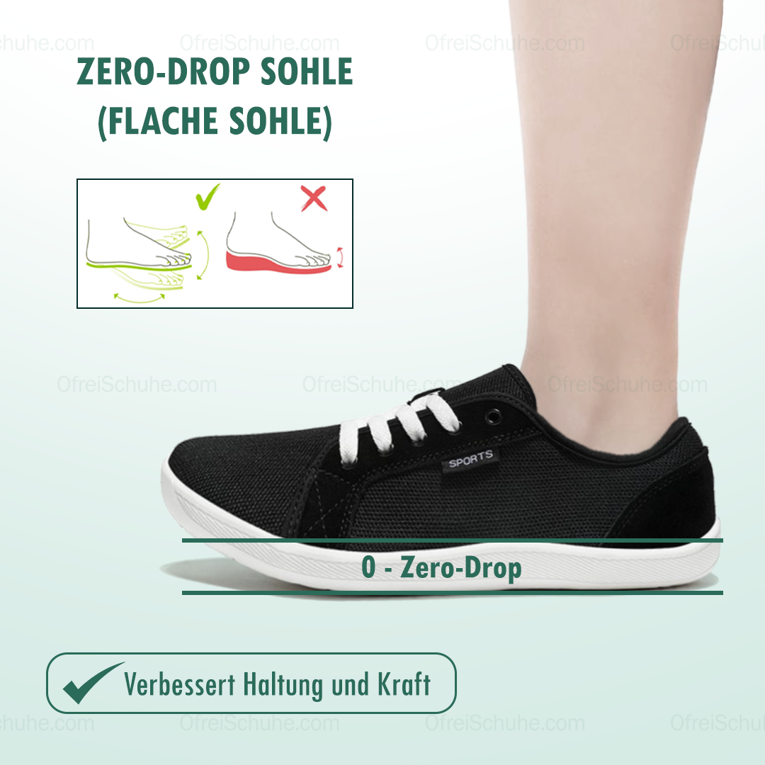 Felsenblume Barfußschuhe Canvas