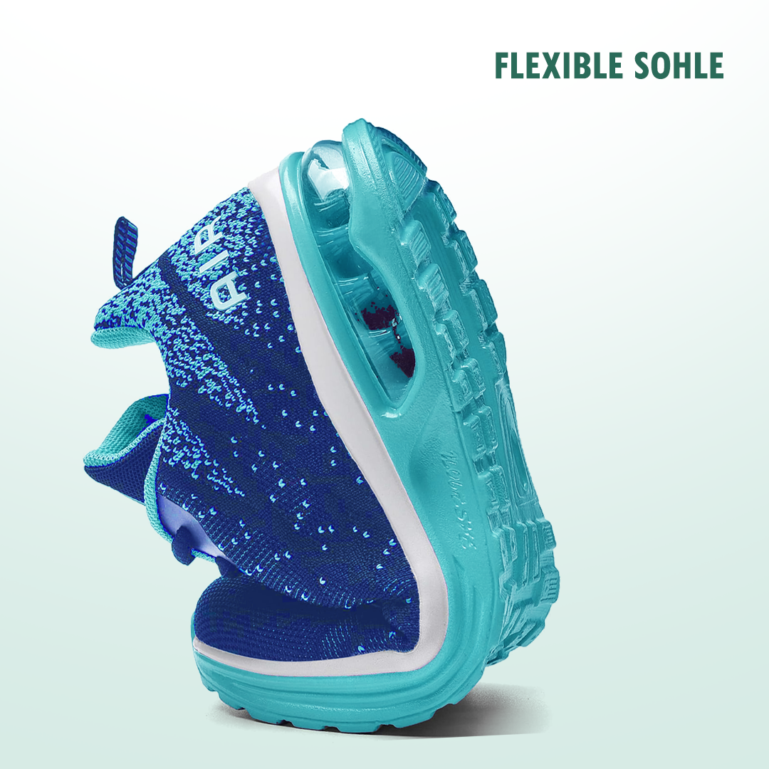 LuftFlex Orthopädische Schuhe Mesh - Türkis Blau