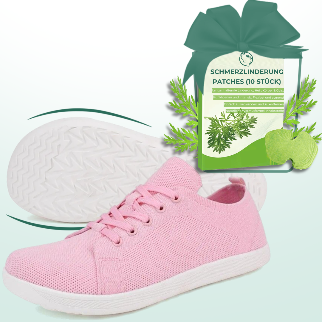 Lorry Vamp Barfußschuhe Knit Rosa - Schmerzfrei mit jedem Schritt