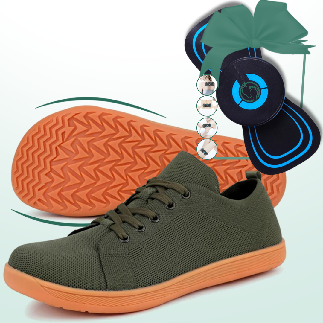 Lorry Vamp Barfußschuhe Knit Dunkle - Barfuß-Zauber und Massagemarathon