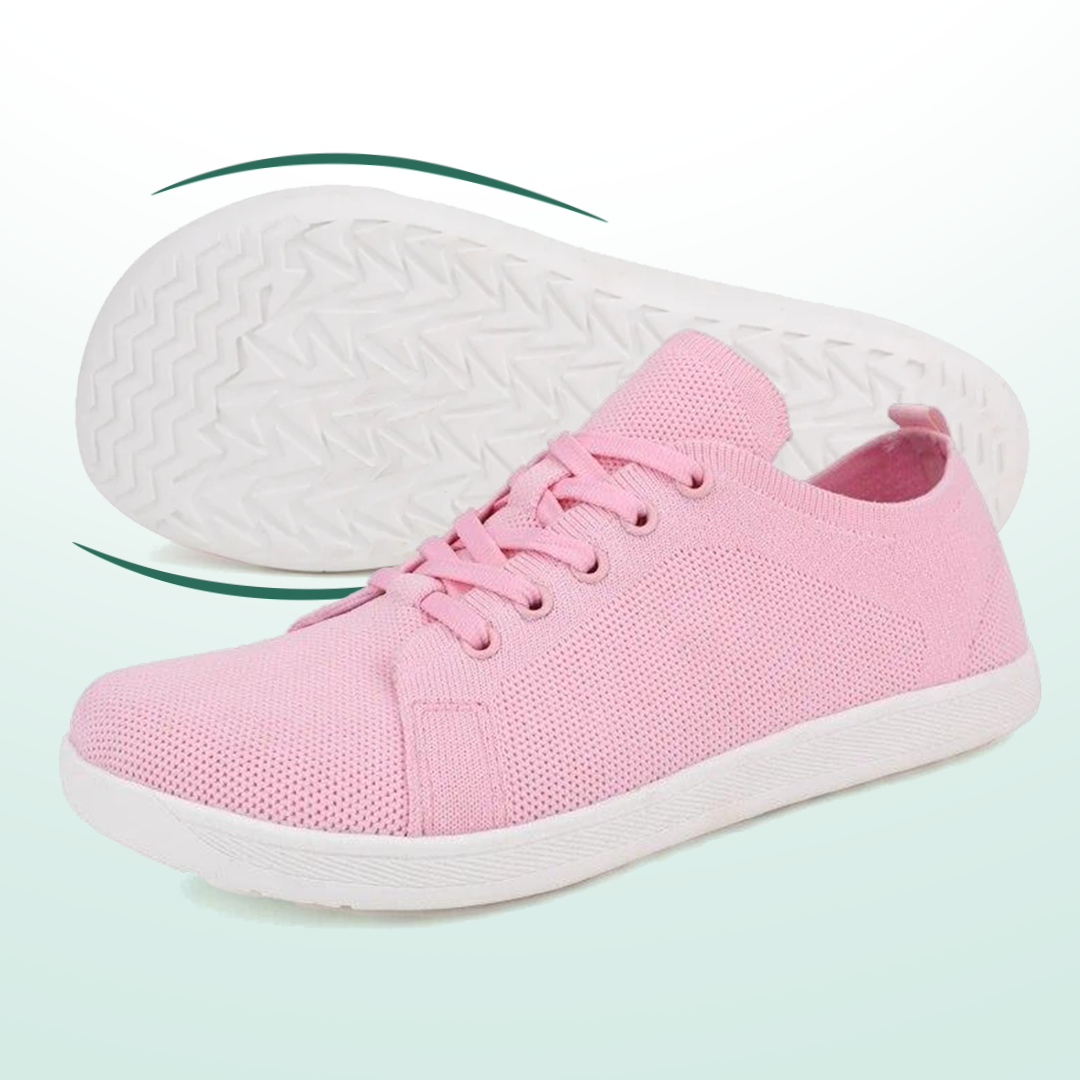 Lorry Vamp Barfußschuhe Knit - Rosa