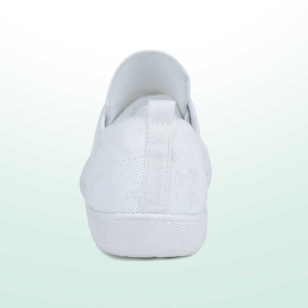 Lorry Vamp Barfußschuhe Knit - Weiß