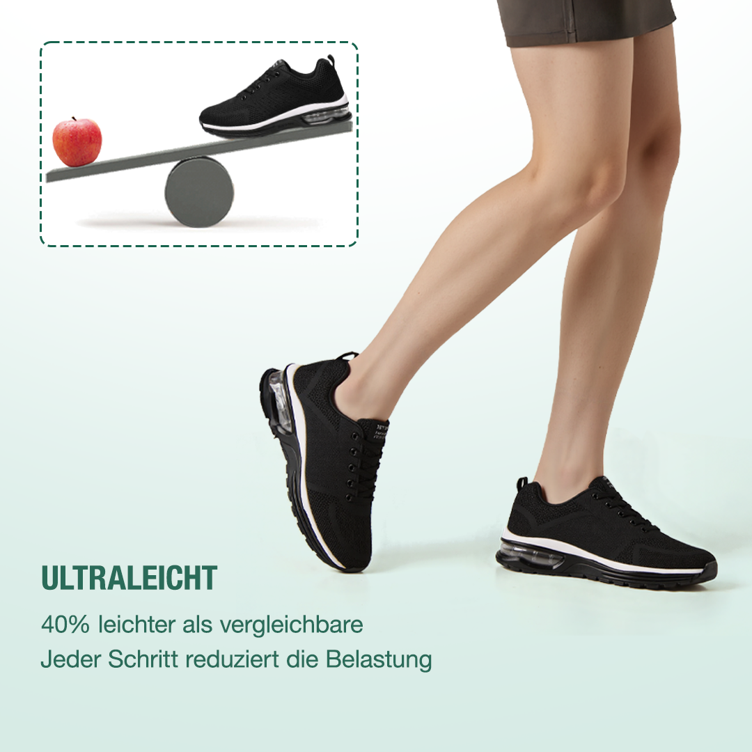 SanoWalk Orthopädische Schuhe - Alles Schwarz